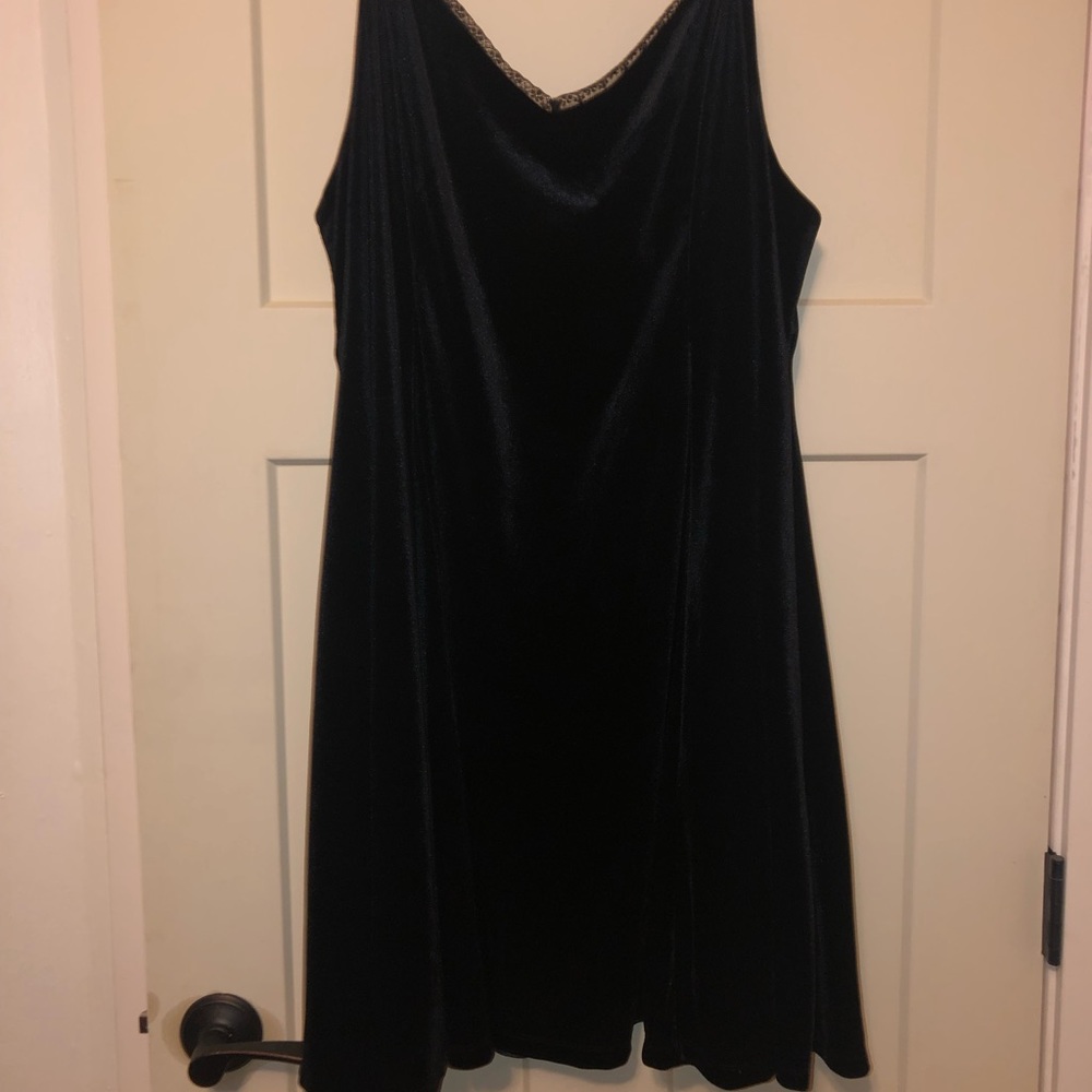 Velvet Skater Dress
